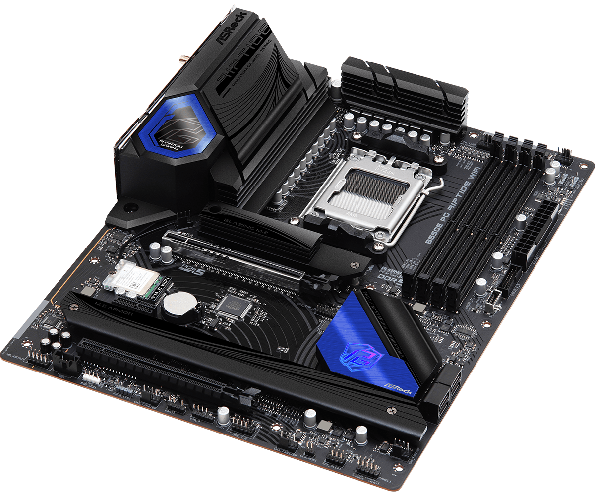 ASROCK B650E PG Riptide WiFi M - X870E Atx Motherboard review and price