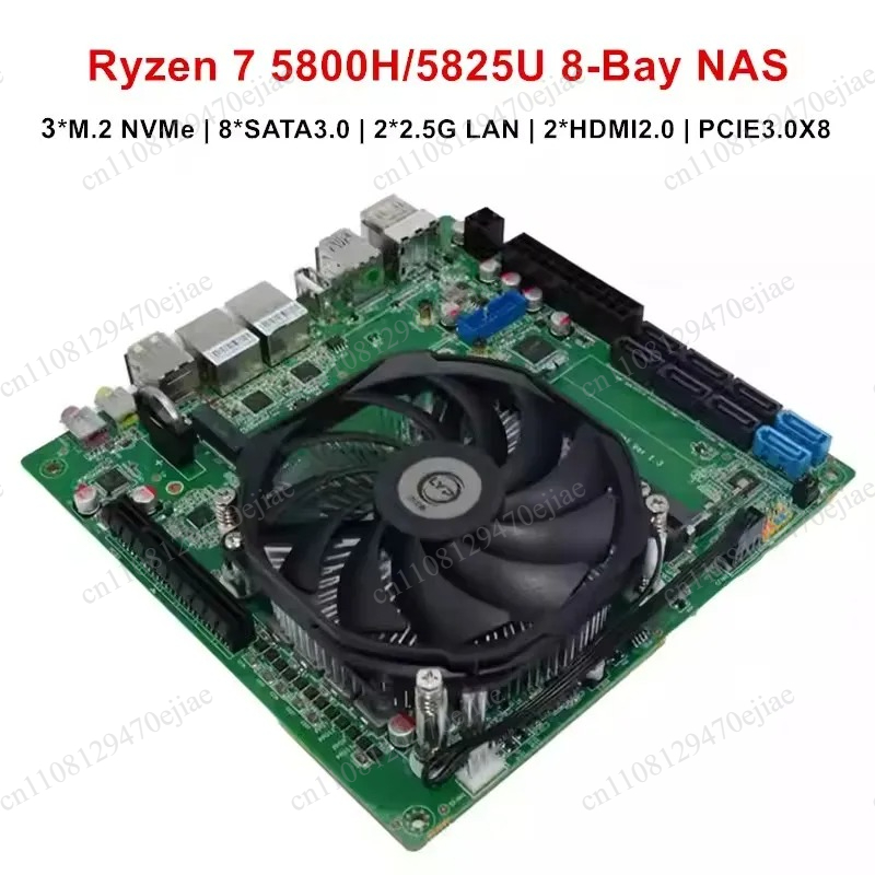 Topton AMD Ryzen 7 5800H/5825U - Mini Itx Dual 2.5G Nas Motherboard review and price