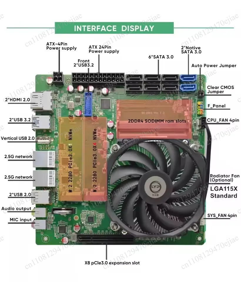 Topton AMD Ryzen 7 5800H/5825U - Mini Itx Dual 2.5G Nas Motherboard review and price