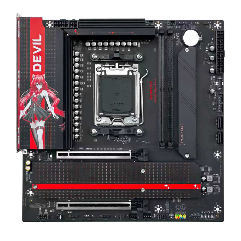 JGINYUE B650M Night Devil Moth - X870E Atx Motherboard review and price