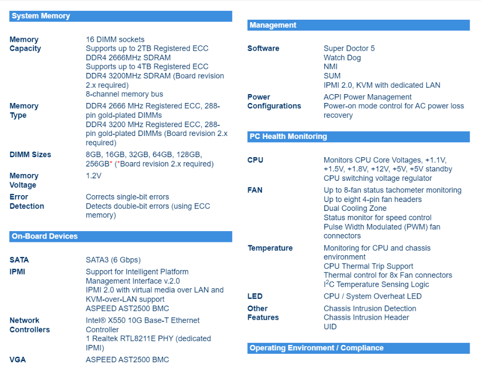 Supermic H11DSi-NT Motherboard - Dual Socket Sp3 Epyc Motherboard review and price
